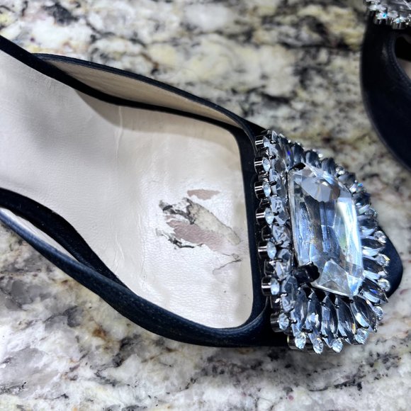 Jimmy Choo "Kendal D'Orsay" Black size 8 - Picture 2 of 7